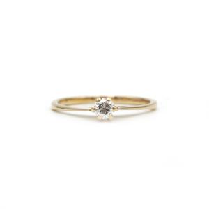 Solitaire - Yellow Gold And Diamond