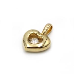 Pendant - Yellow Gold And Diamond