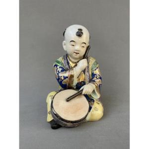 Young Musician, Asian Porcelain Subject