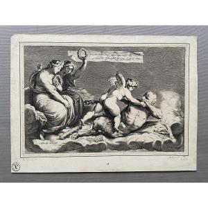 Jacob Matham, Eros Triumphant De Pan