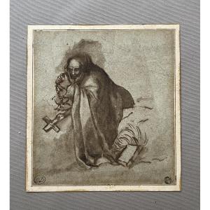 Brown Ink Wash, 17th Century
