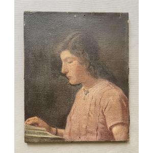 Eugène Forel, Young Woman's Profile
