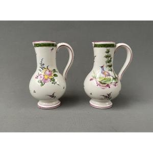 Two Small Earthenware Pitchers