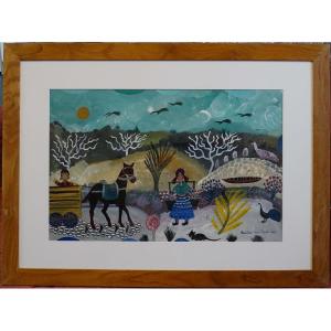 Cecilia Van Treeck (1926-1993) - Naive Art -