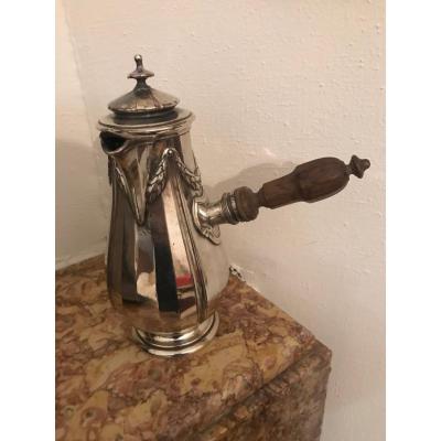 Chocolatière Silver Metal End XVIII Century