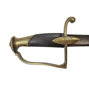 French Naval Officers, First Empire Saber