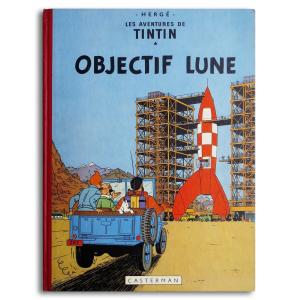 Hergé, Tintin, Destination Moon, Original Belgian Edition 1953, B8 / Near Mint