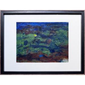 Dora Maar (1907-1997) Oil On Paper, Abstract Composition, St