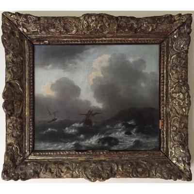 Marine, 17th Century Flemish School, Bonaventura Peeters (1614-1652)