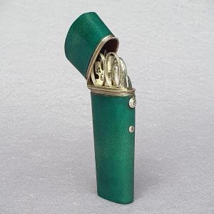 Shagreen Pocket Case, Late 18th Century / 1800