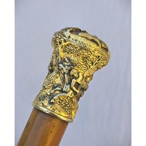 Antique  Walking Stick, Mazeppa's Torment