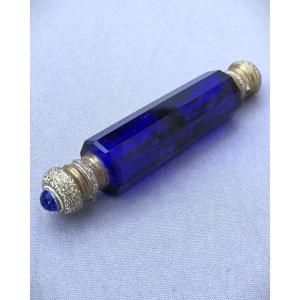 Antique Perfume Crystal Bottle 