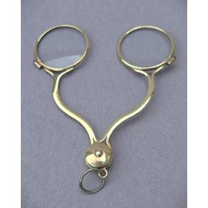 Lorgnons, Besicles In Silver