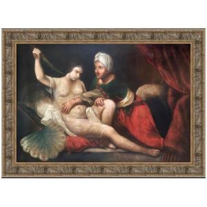 Scene From Handel's Tamerlano, (xvii-xviii) School Of Andrea Celesti (1637–1712) 