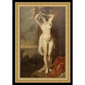 Perseus Freeing Andromeda, Follower Of Peter Paul Rubens (1577-1640)
