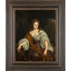   Michiel Van Musscher (rotterdam 1645 – Amsterdam 1705) Portrait Of A Lady