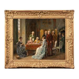 Léon Dansaert - The Signing Of The Contract
