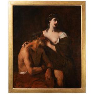 Roman Charity, Circle Of Willem Drost (1633-1659)