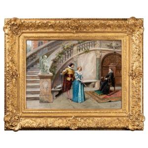 Georges Jules A. Cain (1853-1919) - Medieval Scene