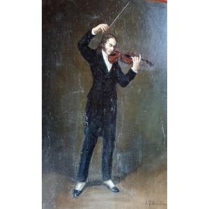 The Violin Player Paganini