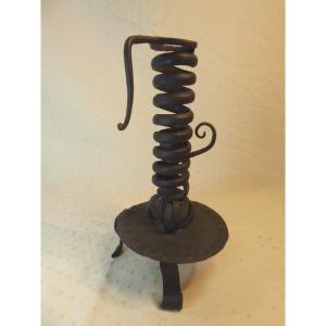 Wrought Iron Cellar Rat. Burgundy, 18th Century