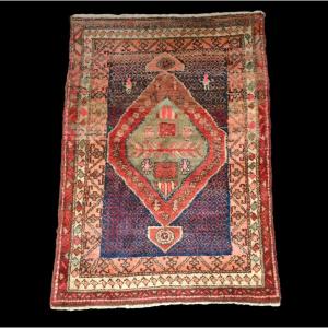 Carpet From Anatolia, Turkey, 105 Cm X 152 Cm, Hand-knotted Wool, Mid-20th Century