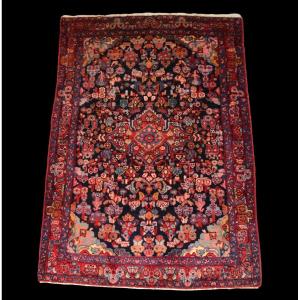 Old Nahavand, Before 1950, 140 Cm X 197 Cm, Hand-knotted Wool In Iran, Very Good Condition