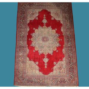 Tabriz, Antique Rug, 19th Century, 122 Cm X 185 Cm, Hand-knotted Wool & Silk In Persia (iran)