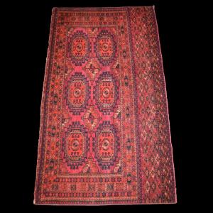 Chouval Tekké, 80 Cm X 135 Cm, Wool / Wool Hand Knotted In Central Asia Before 1950, Good Condition