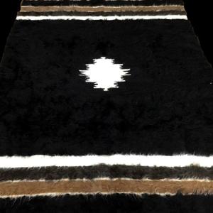 Anatolian Rug, 135 X 202 Cm, Goat And Camel Mohair Hand-knotted In Turkey Before 1950
