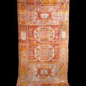 Old Anatolian Rug, 117 X 217 Cm, Sivas Region, Hand-knotted Wool On Wool, Circa 1900-20