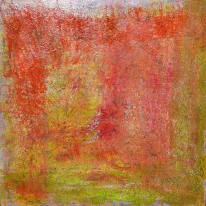 Erwin Steinbach (1964 -) "fantasies" 100 Cm X 100 Cm, Mixed Media, Acrylic & Ink
