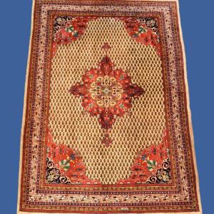 Sarouk Rug Signed, 169 Cm X 247 Cm, Hand-knotted Wool Circa 1980, In Perfect Condition