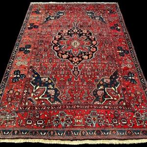 Mehraban Rug, 130 Cm X 195 Cm, Hand-knotted Wool Around 1950-60 In Persia, Iran, Very Good Condition