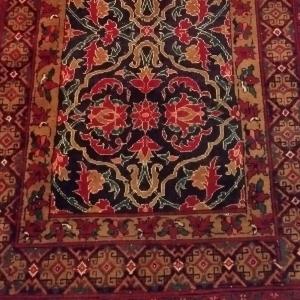 Antique Malayer Rug, 103 X 192 Cm, Hand-knotted Wool In Iran, Persia, 1900-1920, Good Condition