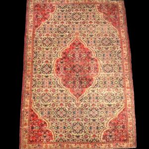 Khorassan Kain Carpet, 116 X 168 Cm, Hand-knotted Wool, Kadjar, Persia, Iran, Late 18th Century, Museum