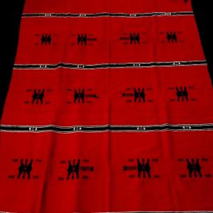 Berber Blanket, Virgin Wool, 164 X 233 Cm, Woven By Women, Tunisia, Perfect Condition