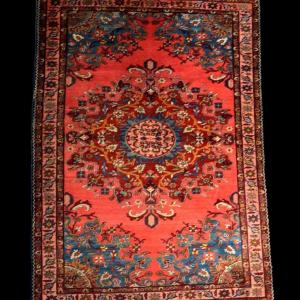 Tafresh Rug, 142 X 196 Cm, Hand-knotted Wool In Iran, Persia, Early 20th Century