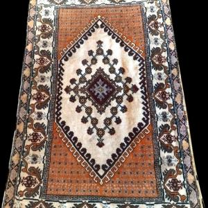 Rabat Rug, 175 X 300 Cm, Hand-knotted Wool/wool, Rabat, Morocco, Circa 1970, Good Condition