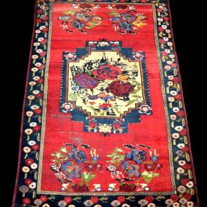 Karabakh Rug, 154 X 240 Cm, Hand-knotted Wool/wool, Caucasus, Second Half Of The 19th Century