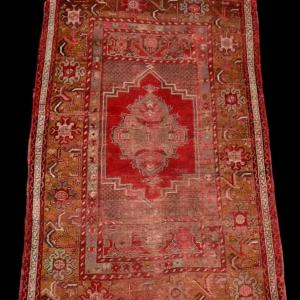 Kiz Bergama Rug, 105 X 162 Cm, Hand-knotted Wool On Wool From Anatolia, 1900-1930