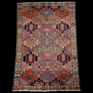 Rug, Bakhtiar Family, 136 X 200 Cm, Hand-knotted Wool, Iran, Mid-20th Century