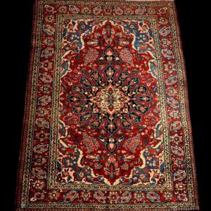 Mechkabad Carpet, 149 X 212 Cm, Hand-knotted Wool, Iran, First Part Of The 20th Century 1900-30