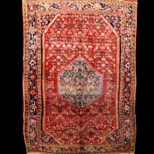 Bidjar Rug, 132 Cm X 210 Cm, Hand-knotted Wool From Iran, Mid-20th Century, In Very Good Condition