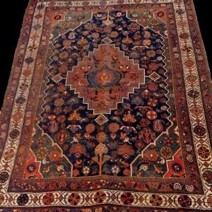 Antique Gashgai Rug, 145 X 206 Cm, Hand-knotted Wool On Wool, Circa 1900 In Iran, Collection