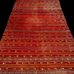 Hanbel Du Haouz, 174 X 297 Cm, Chichoua Or Boujad Tribe, Wool, Morocco Circa 1900 - 1930