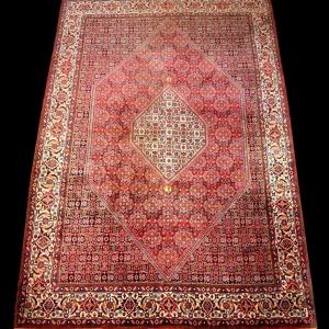 Bidjar Rug, 203 X 302 Cm, Hand-knotted Wool, Iran, Circa 1980, Heavy And Thick, Very Good Condition