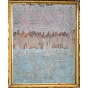 Erwin Steinbach, "cliff, Sea By Good Weather" Mixt Techniq 2022