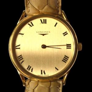 Longines For Men, Gold 18k Mens Watch Circa 1980