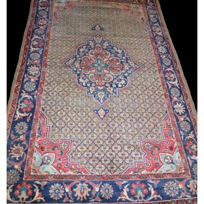 Persian Sarough Rug, 157 Cm X 273 Cm, Iran, Hand Knotted Wool, Perfect Condition, Around 1970